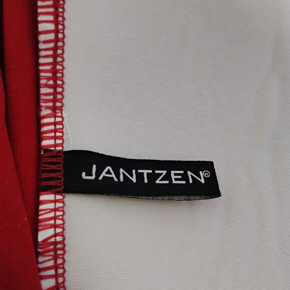 Red Polka Dot Women's Swim Dress - Picture 10 of 12